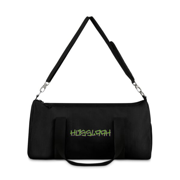 Husslaah Black Duffel Bag - Image 2