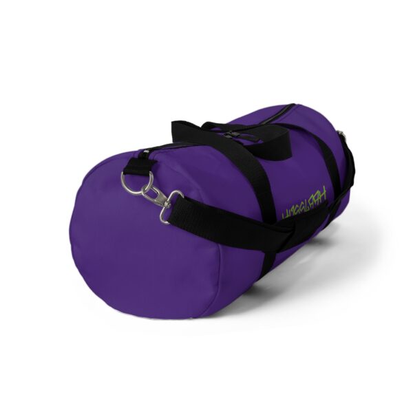 Husslaah Purple Duffel Bag - Image 3
