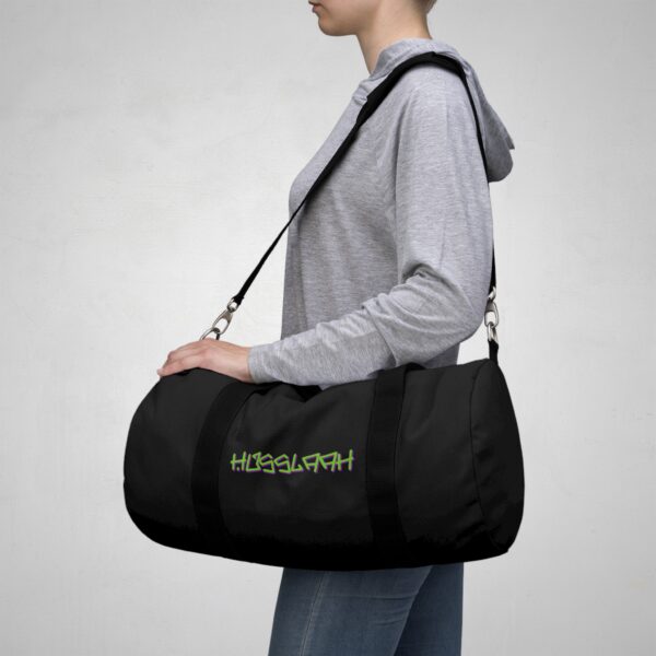 Husslaah Black Duffel Bag - Image 5