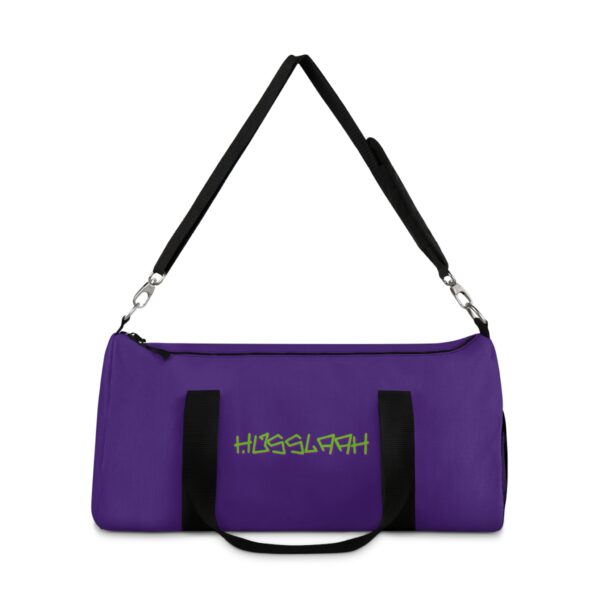 Husslaah Purple Duffel Bag - Image 2