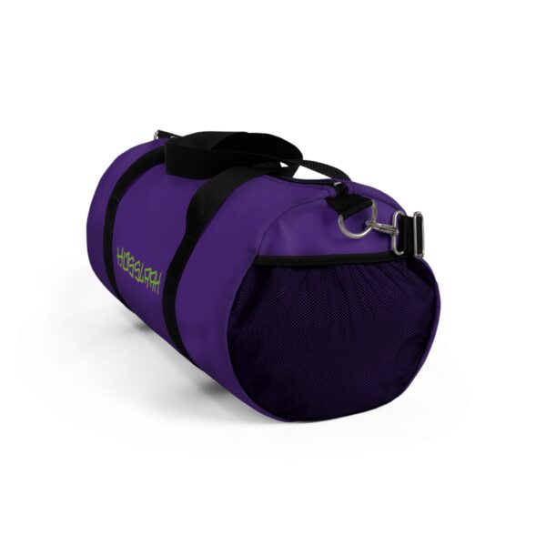 Husslaah Purple Duffel Bag - Image 4