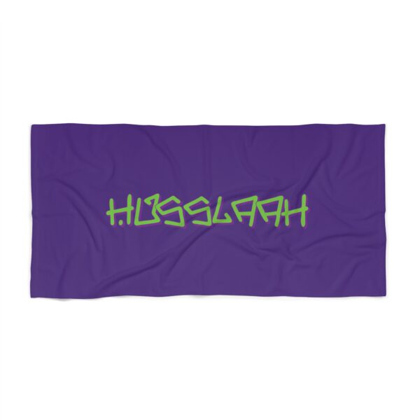 Husslaah Purple Beach Towel