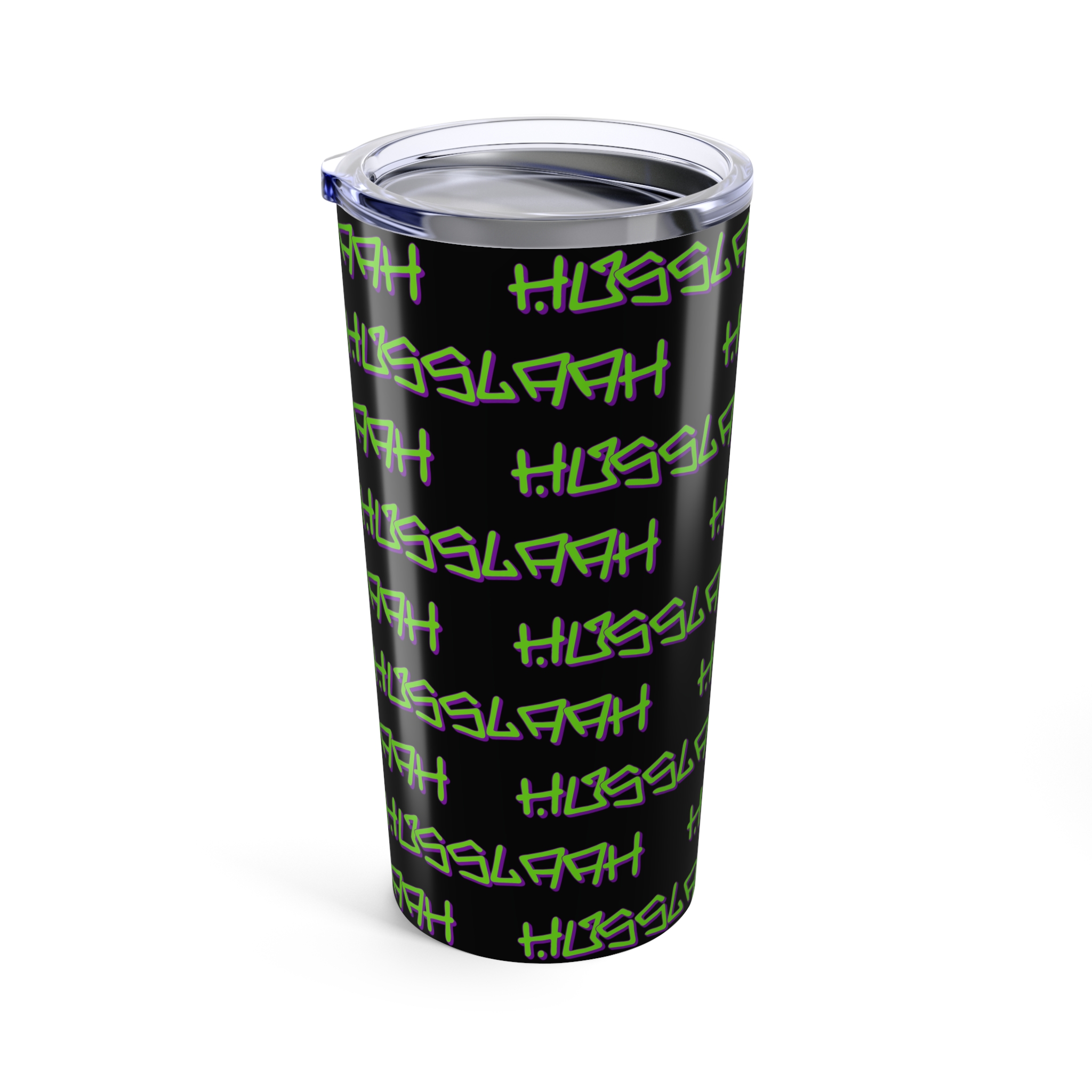 Black Husslaah Pattern 20oz Tumbler - Image 4