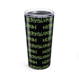 Black Husslaah Pattern 20oz Tumbler