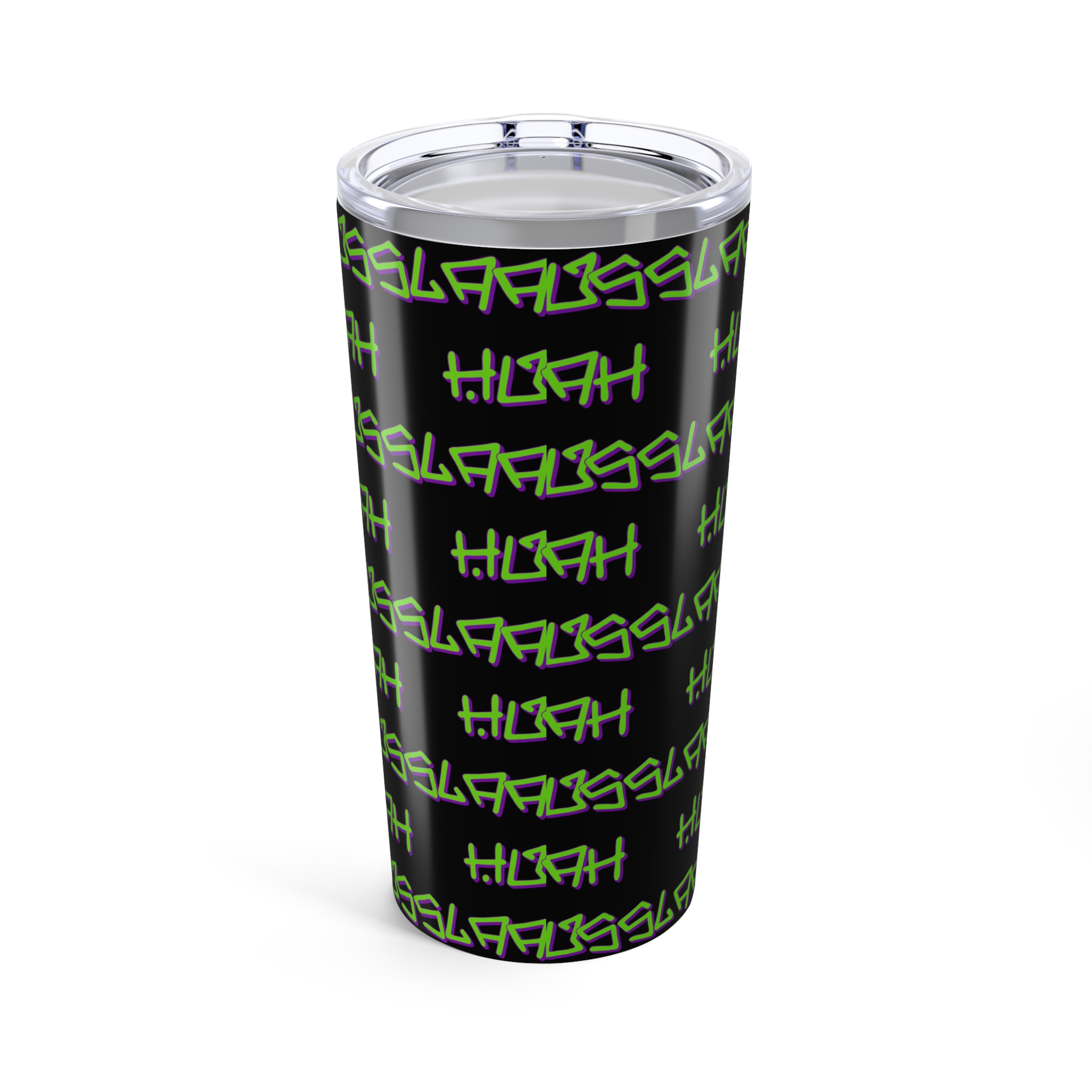 Black Husslaah Pattern 20oz Tumbler - Image 2