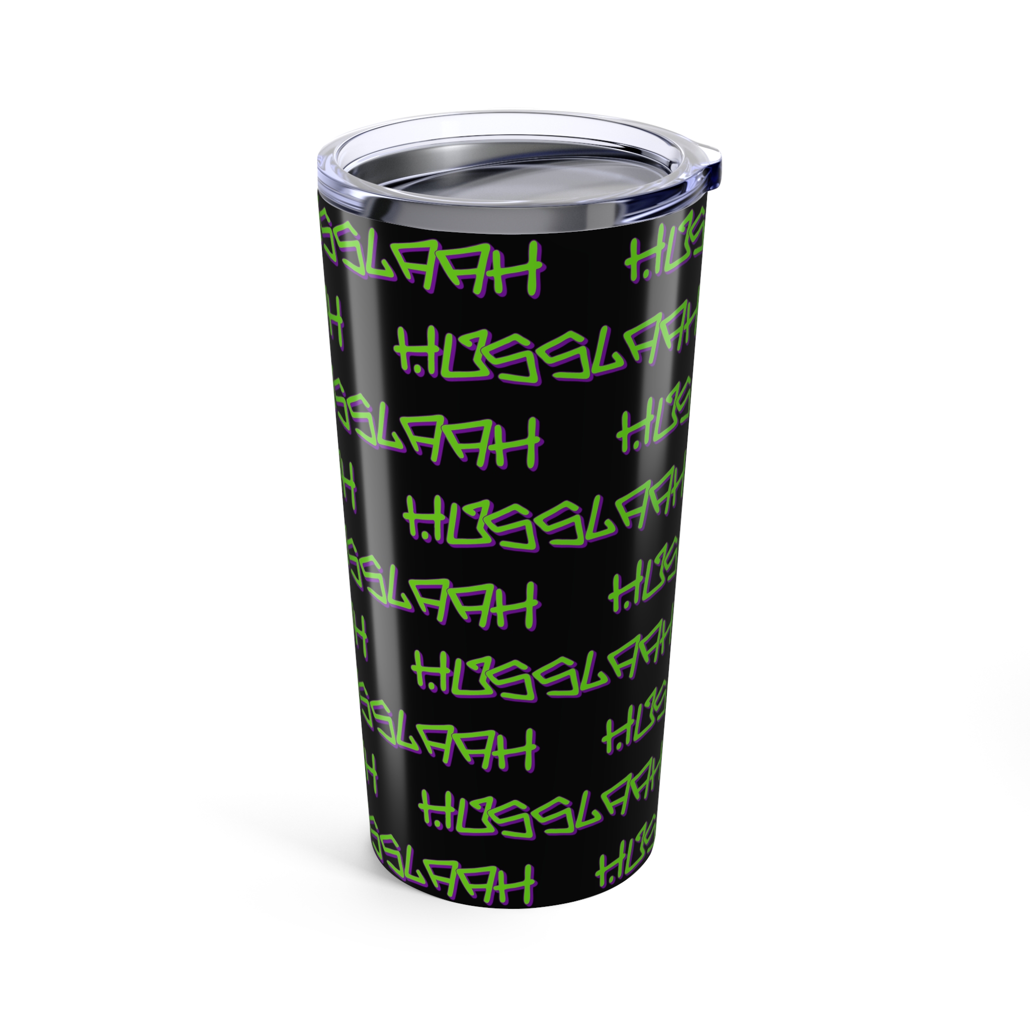 Black Husslaah Pattern 20oz Tumbler - Image 3