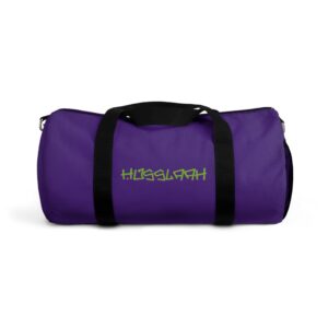 Husslaah Purple Duffel Bag
