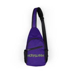 Husslaah Purple Sling Chest Bag