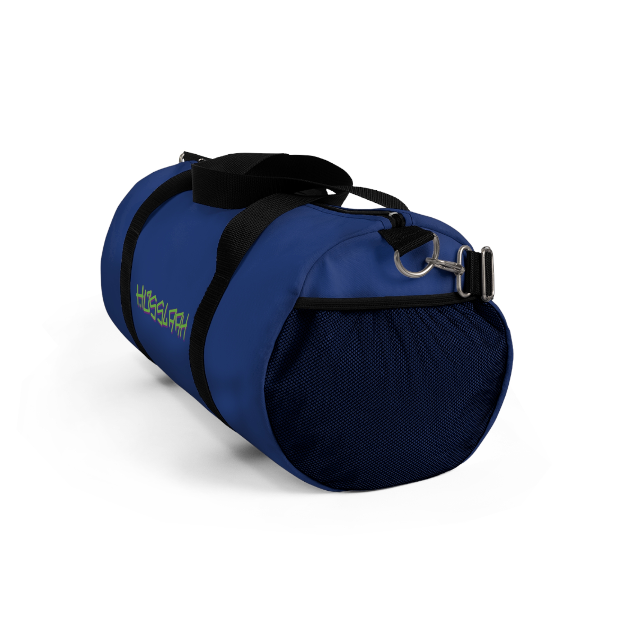 Husslaah Blue Duffel Bag - Image 4