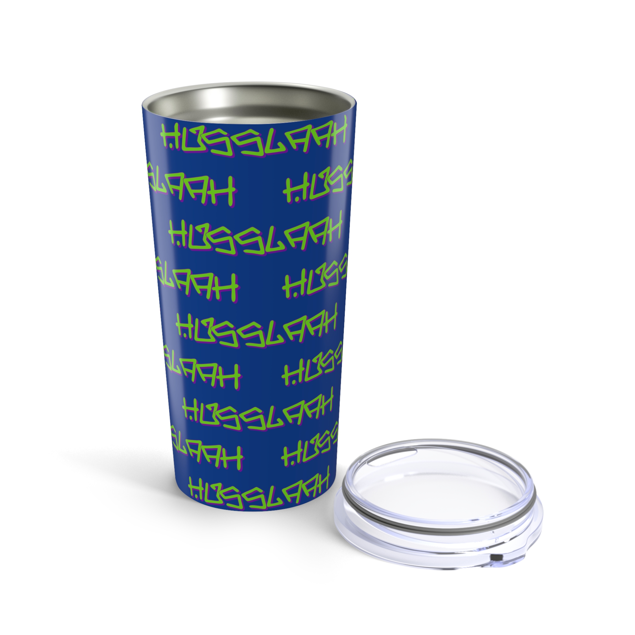 Blue Husslaah Pattern 20oz Tumbler - Image 5