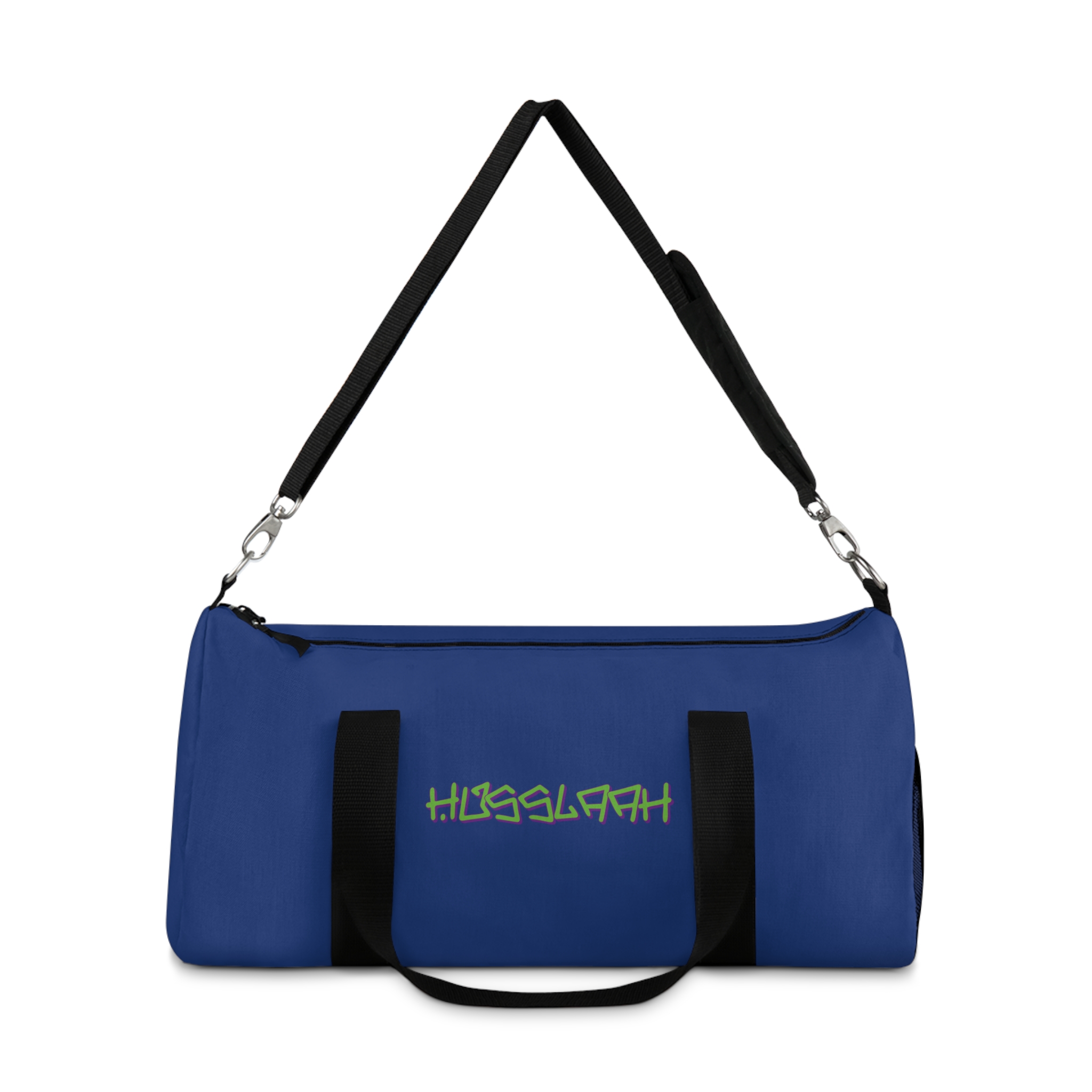 Husslaah Blue Duffel Bag - Image 2