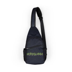 Husslaah Black Sling Chest Bag